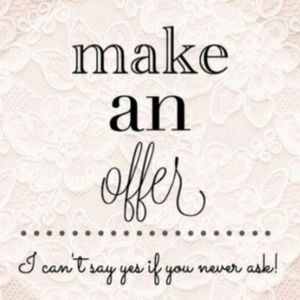 Please feel free to make an offer <3